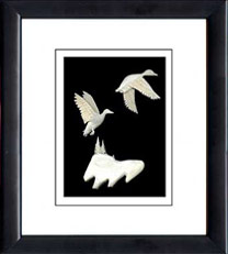 Geese in Flight