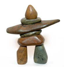 Soapstone Inukshuk