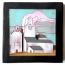 Prairie Elevator Morning Pink - Add $6.50 for Plexi Stand