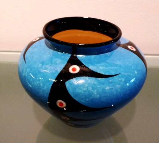 Harvest Vase - Blue,Red, or Yellow