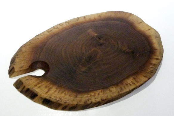 Single Serve Charola with Wine glass pocket