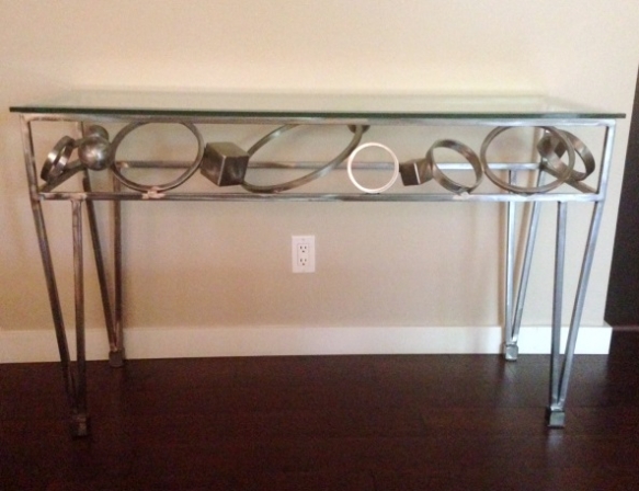 Sofa Table - Glass top not included