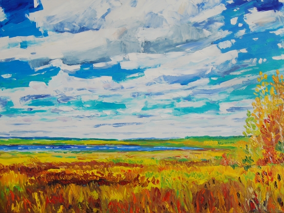 Winagami Lake, late summer